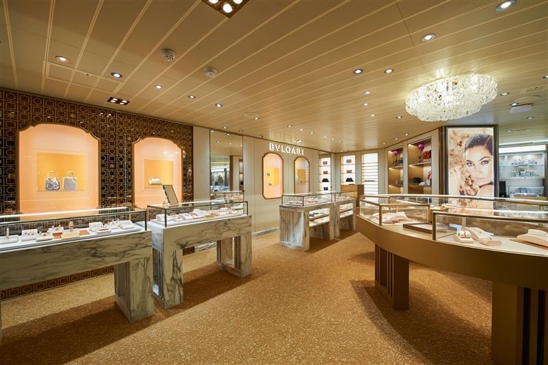 Bvlgari store on Carnival Venezia