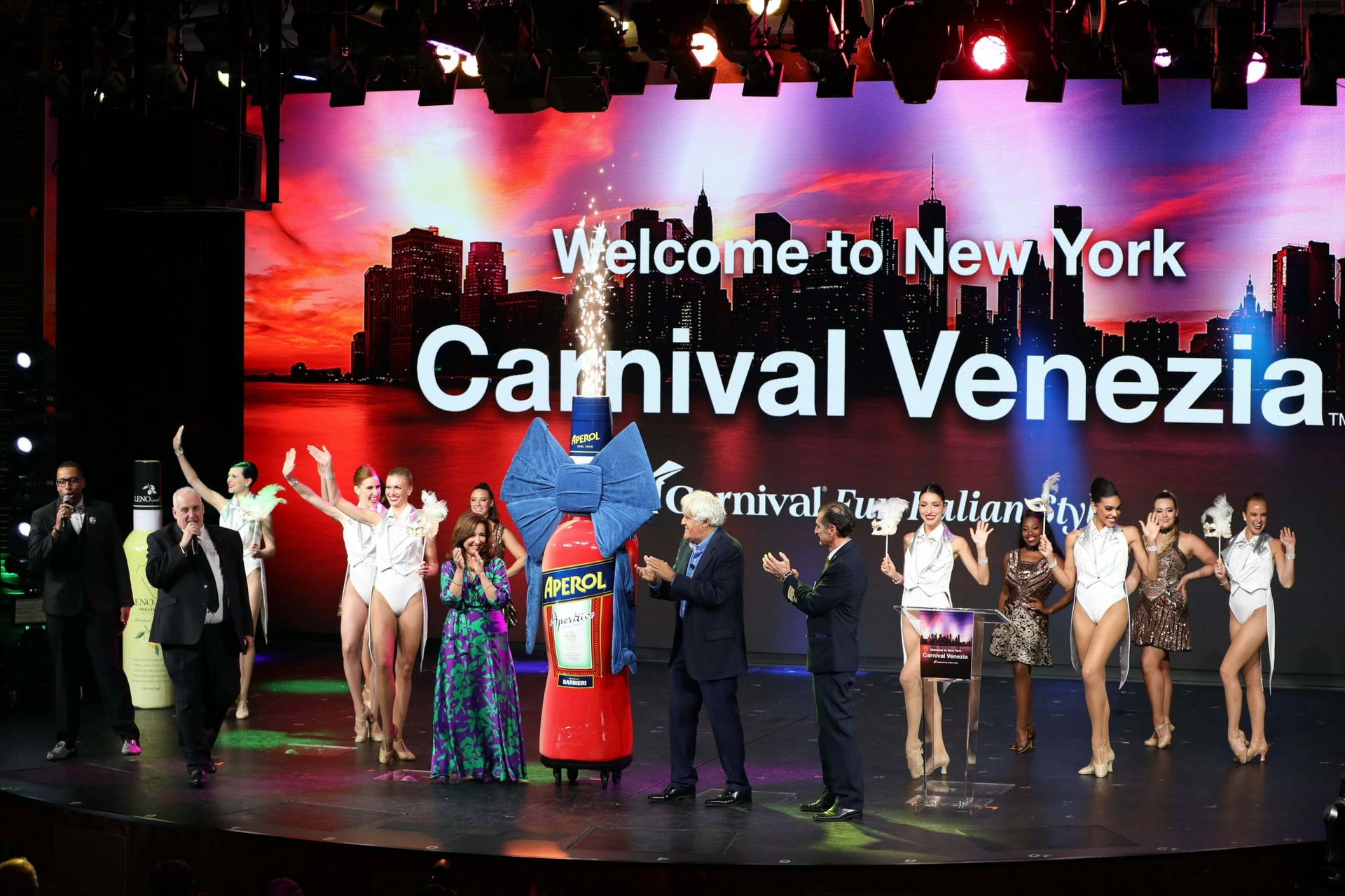 Carnival Venezia is officially welcomed into Carnival fleet
