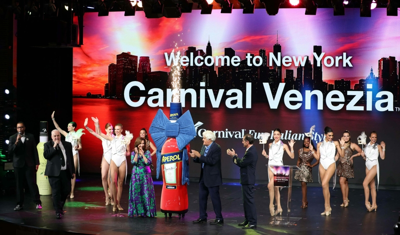 Carnival Venezia is officially welcomed into Carnival fleet