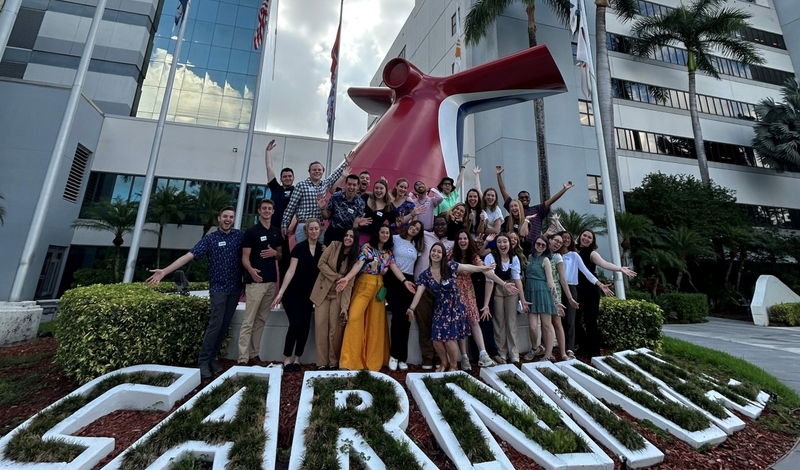 Interns are back at sea with the return of Carnival's unique summer program