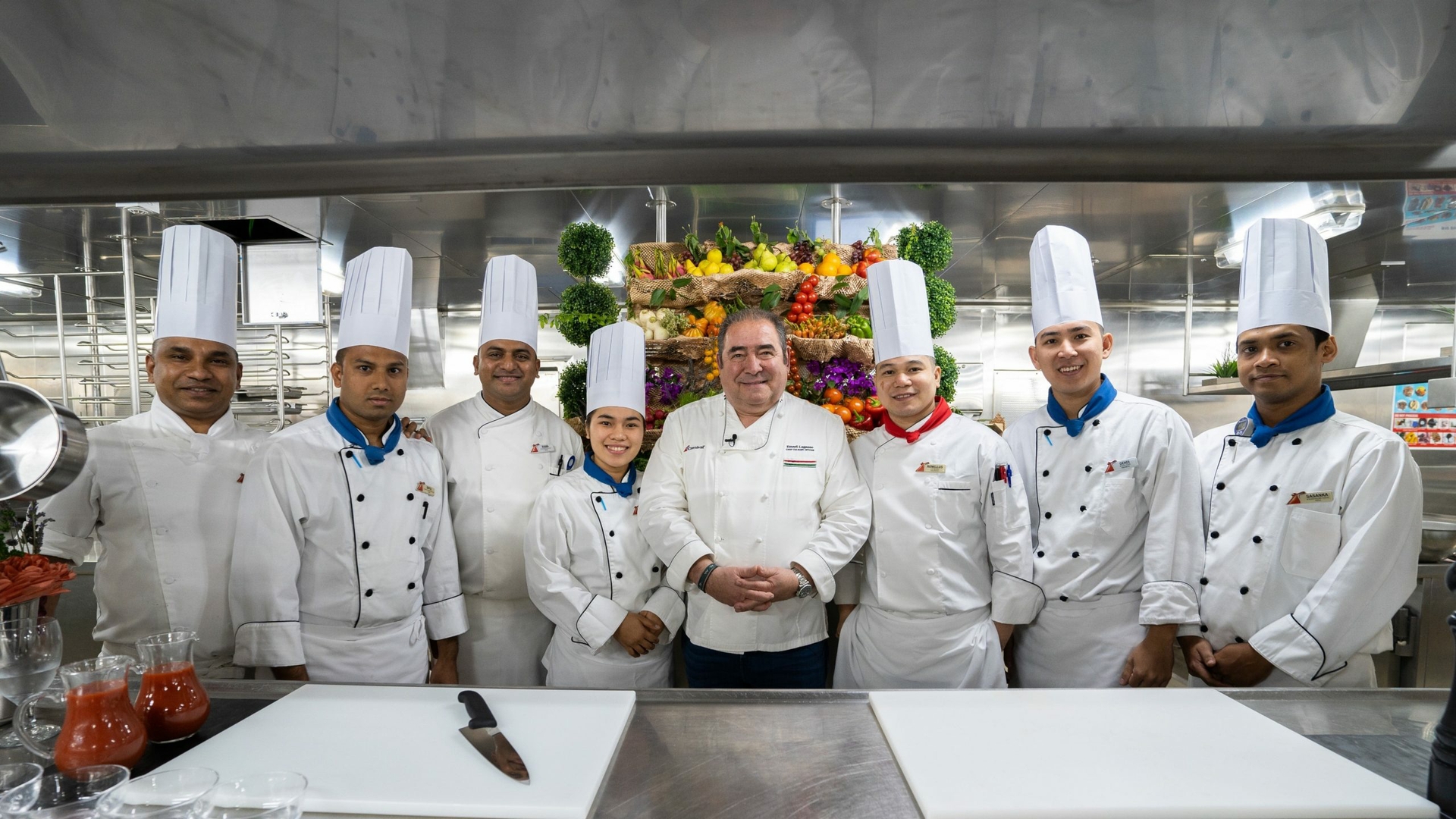 Emeril Lagasse and Carnival Chefs-min