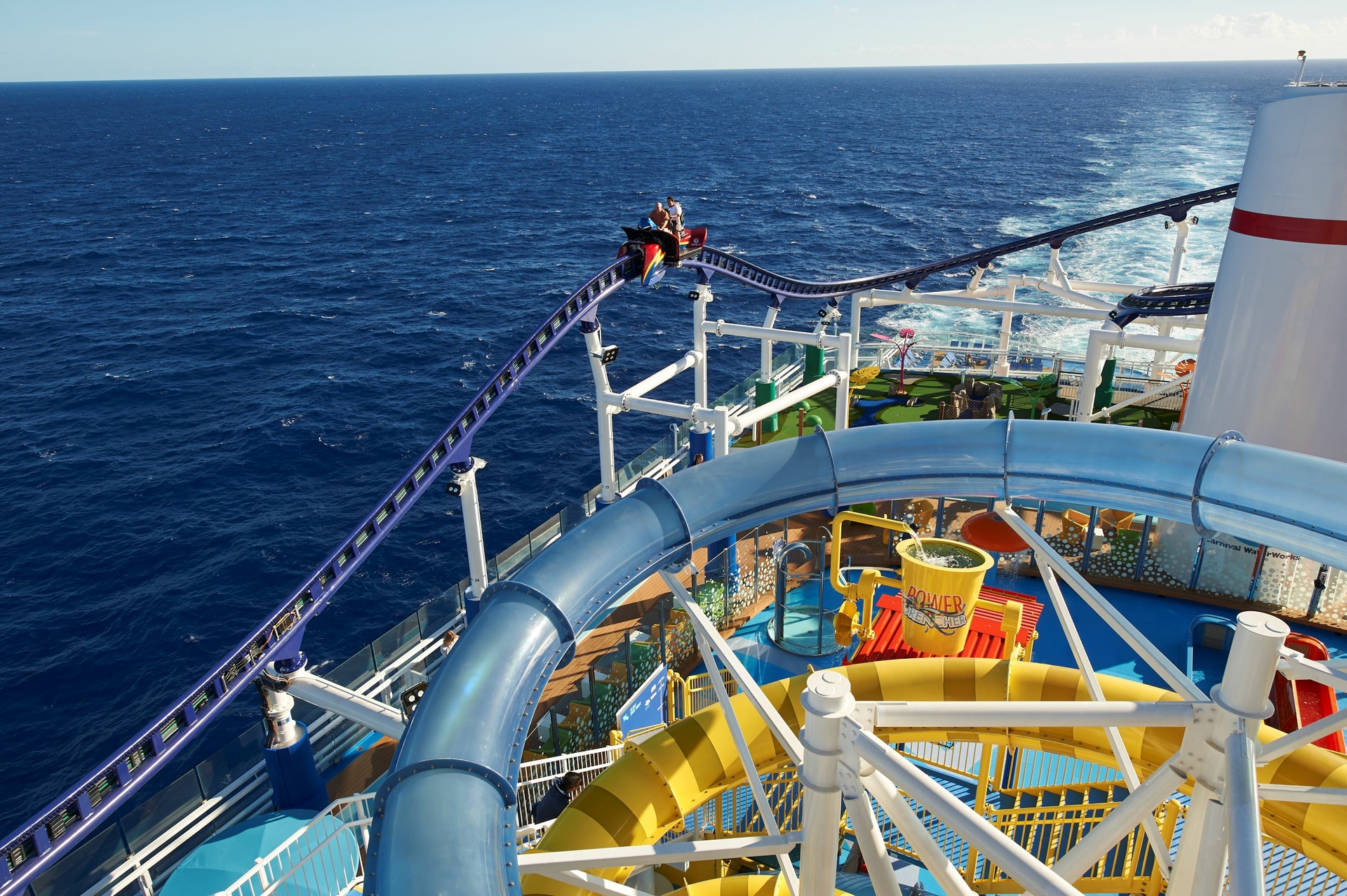 Over 150,000 people have experienced BOLT, which is seen here aboard Carnival Celebration