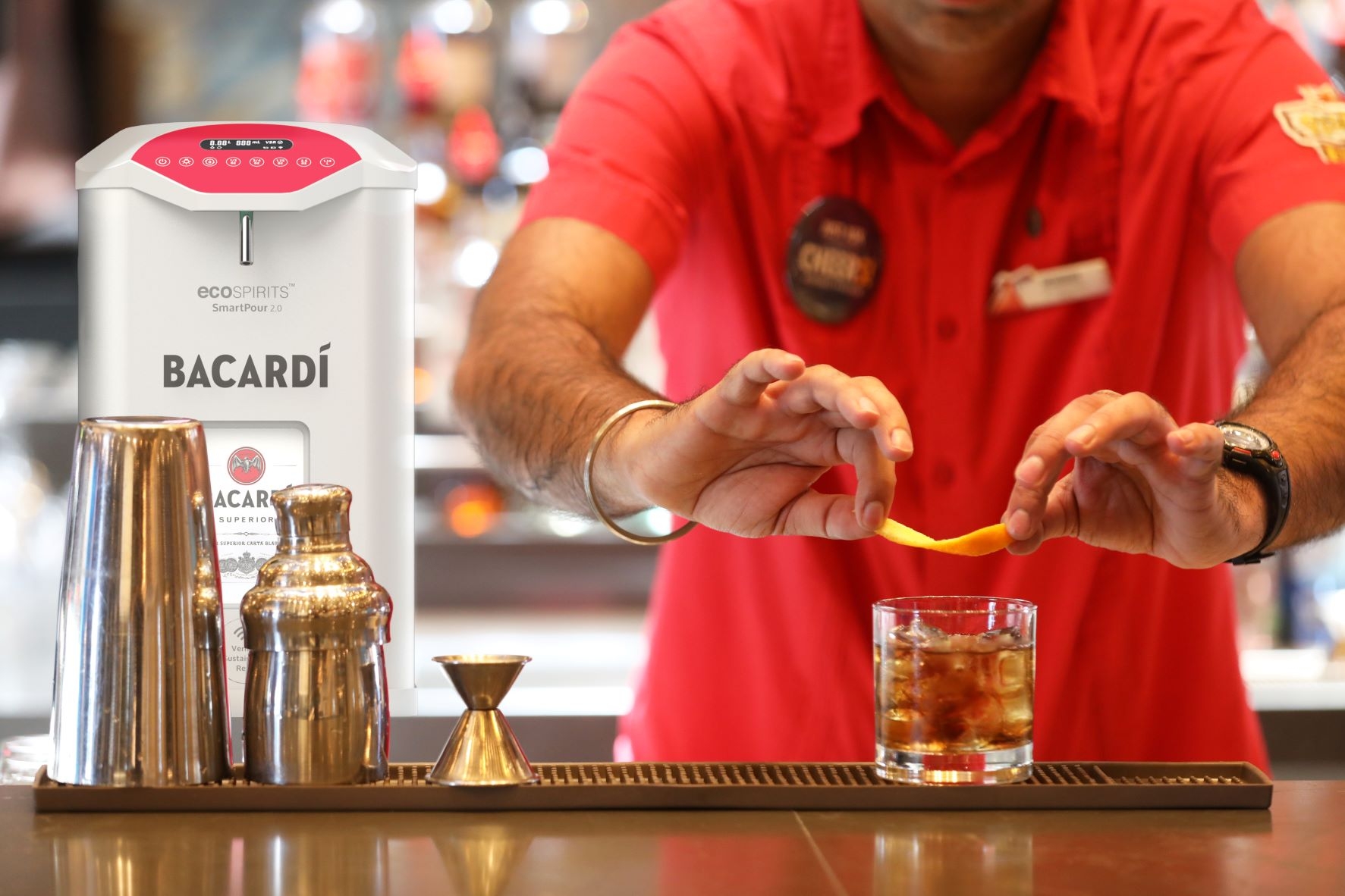 NR-Carnival is introducing closed-loop packaging to the cruise industry through a collaboration with Bacardi and ecoSPIRITS