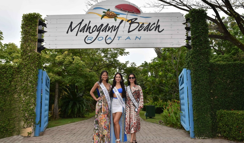 Miss Universe titleholders experience the beauty of Isla Roatan