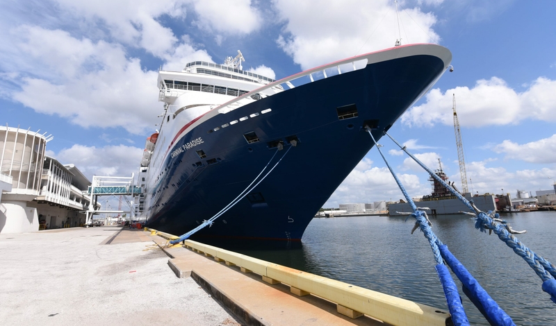 Carnival Paradise at the Port of Tampa