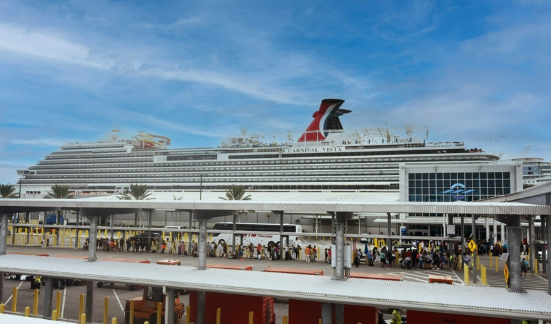 Carnival Vista arrives in Port Canaveral, the ship's new homeport