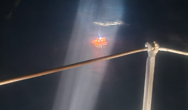 Carnival Vista crew saves six men stranded at sea