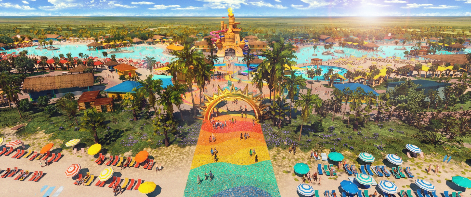 Paradise Plaza Portal Entrance