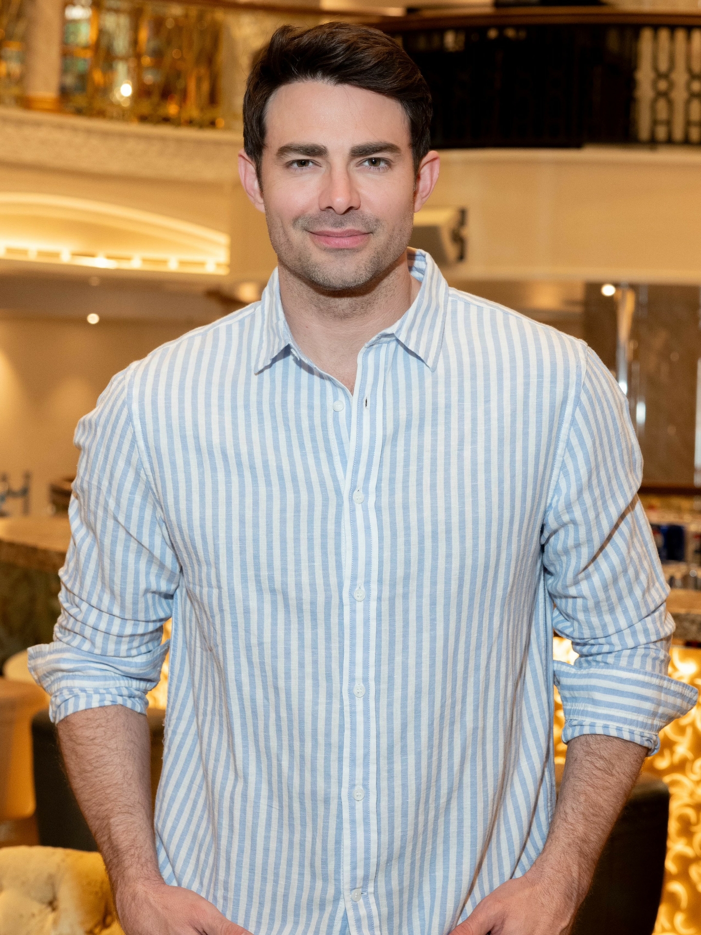 Jonathan Bennett will help launch Carnival Firenze from Long Beach on April 24