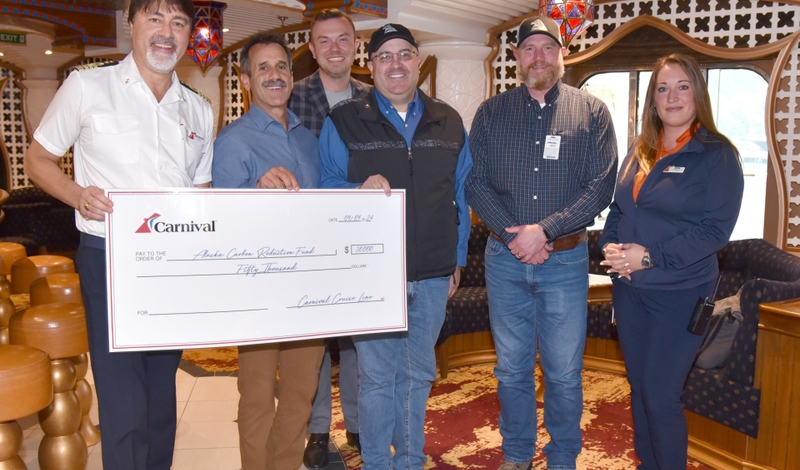 Carnival Cruise Line donates to Alaska Heat Smart