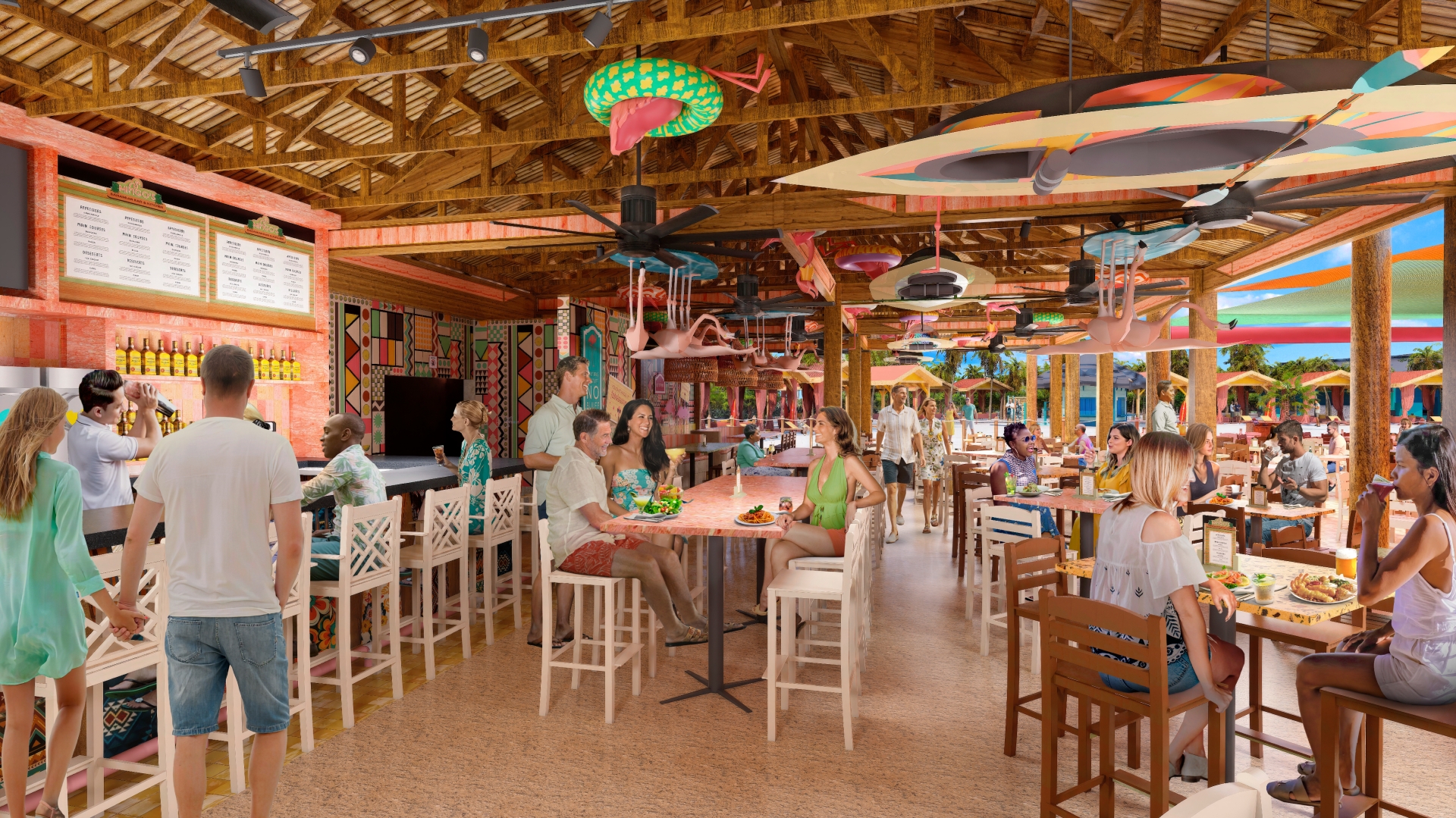 Mingos Tropical Bar  Kitchen