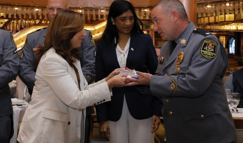 Carnival President Christine Duffy Recognizes first responders of the Key Bridge collapse