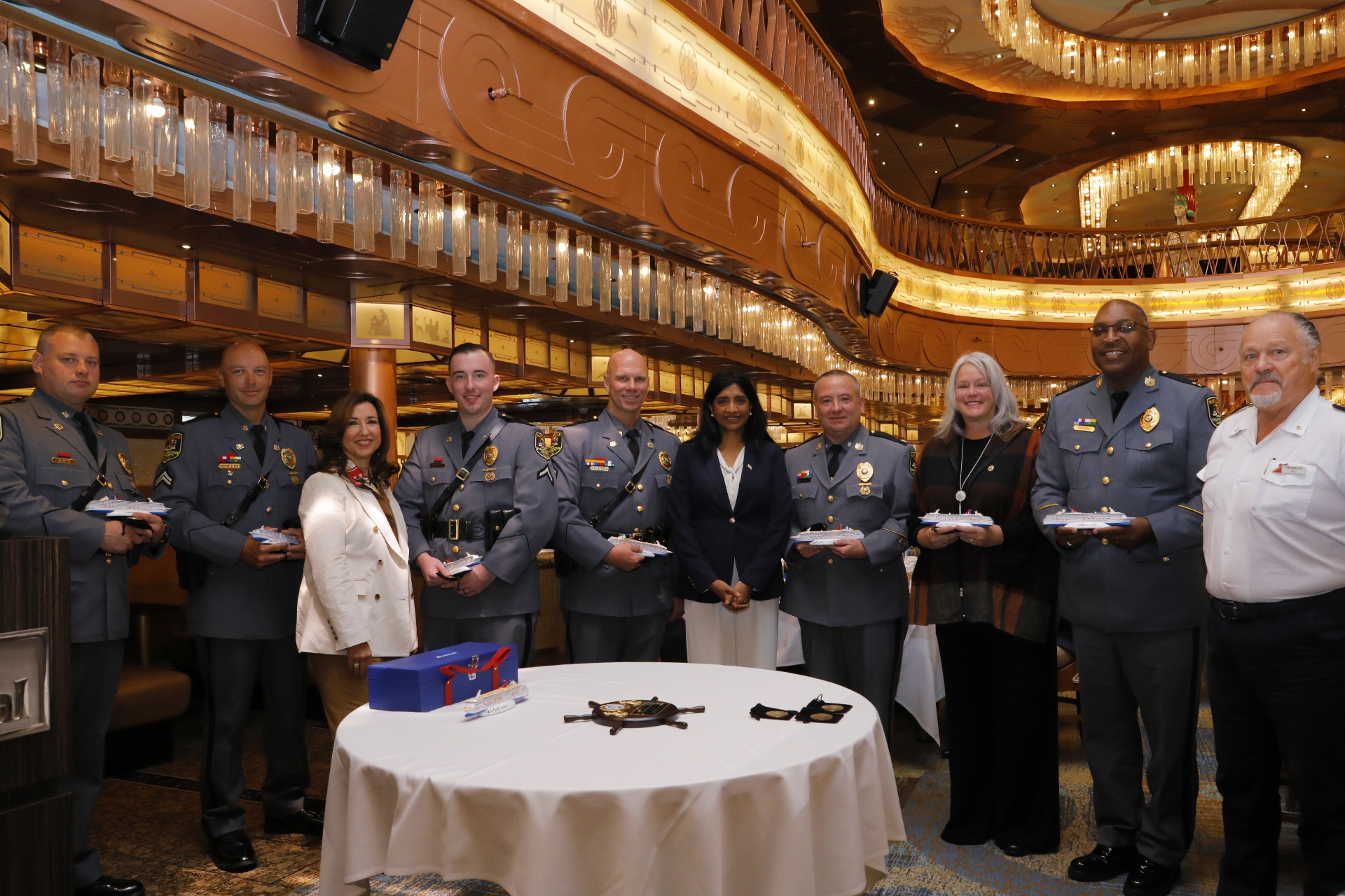 Several Maryland Transportation Authority Police first responders attend Carnivals 20th anniversary event in Baltimore