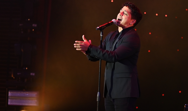 Omar Cardona performing as part of Carnival Live series