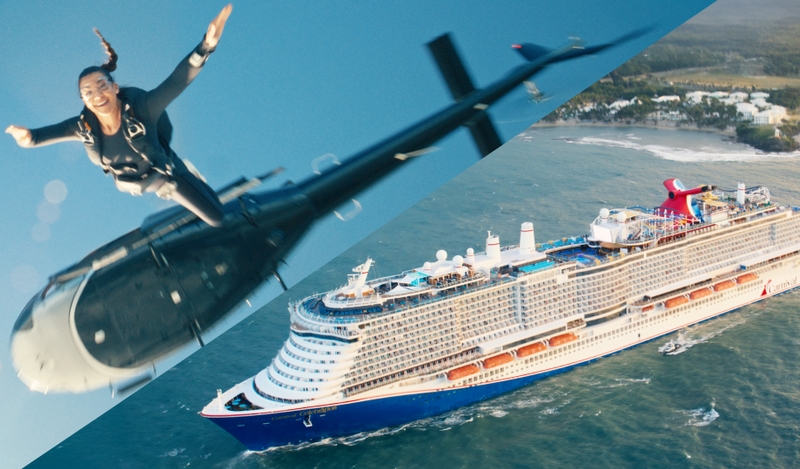 Carnival Cruise Line Oscar Stunt
