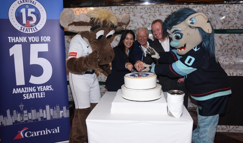 Carnival Cruise Line marks 15 years of sailing from Seattle