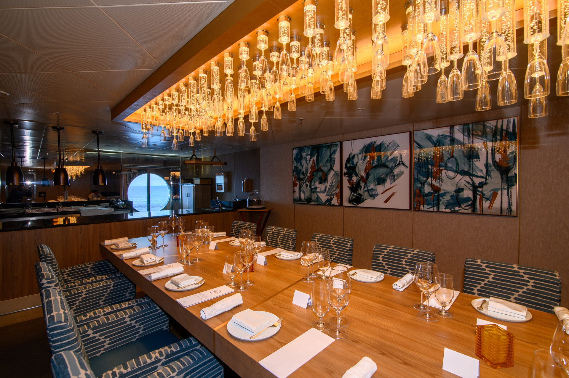 Chef's Table onboard Carnival Miracle