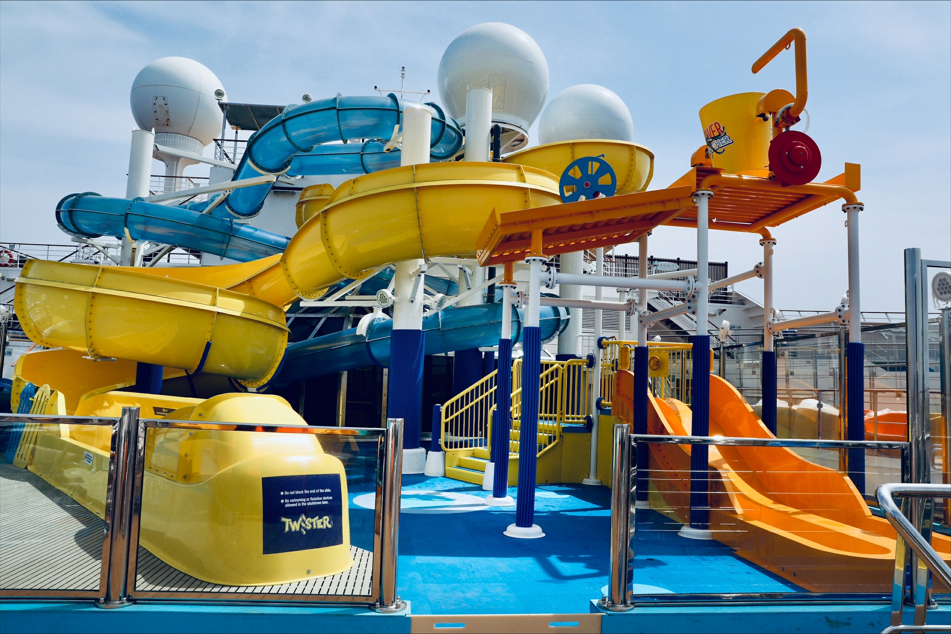 WaterWorks aqua park on Carnival Valor