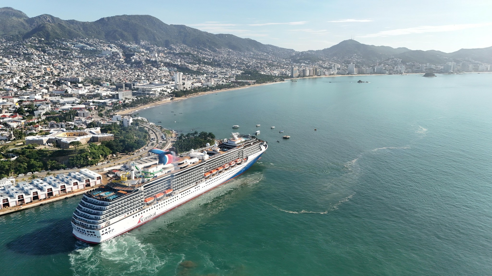 Carnival Legend in Acapulco, Mexico
