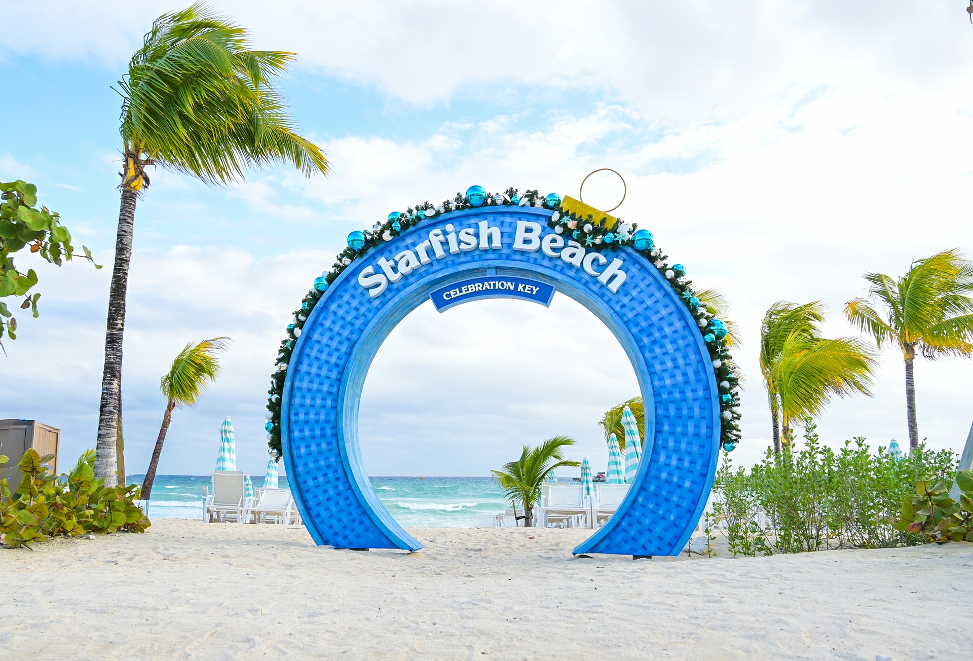 Starfish Beach portal made into an ornament
