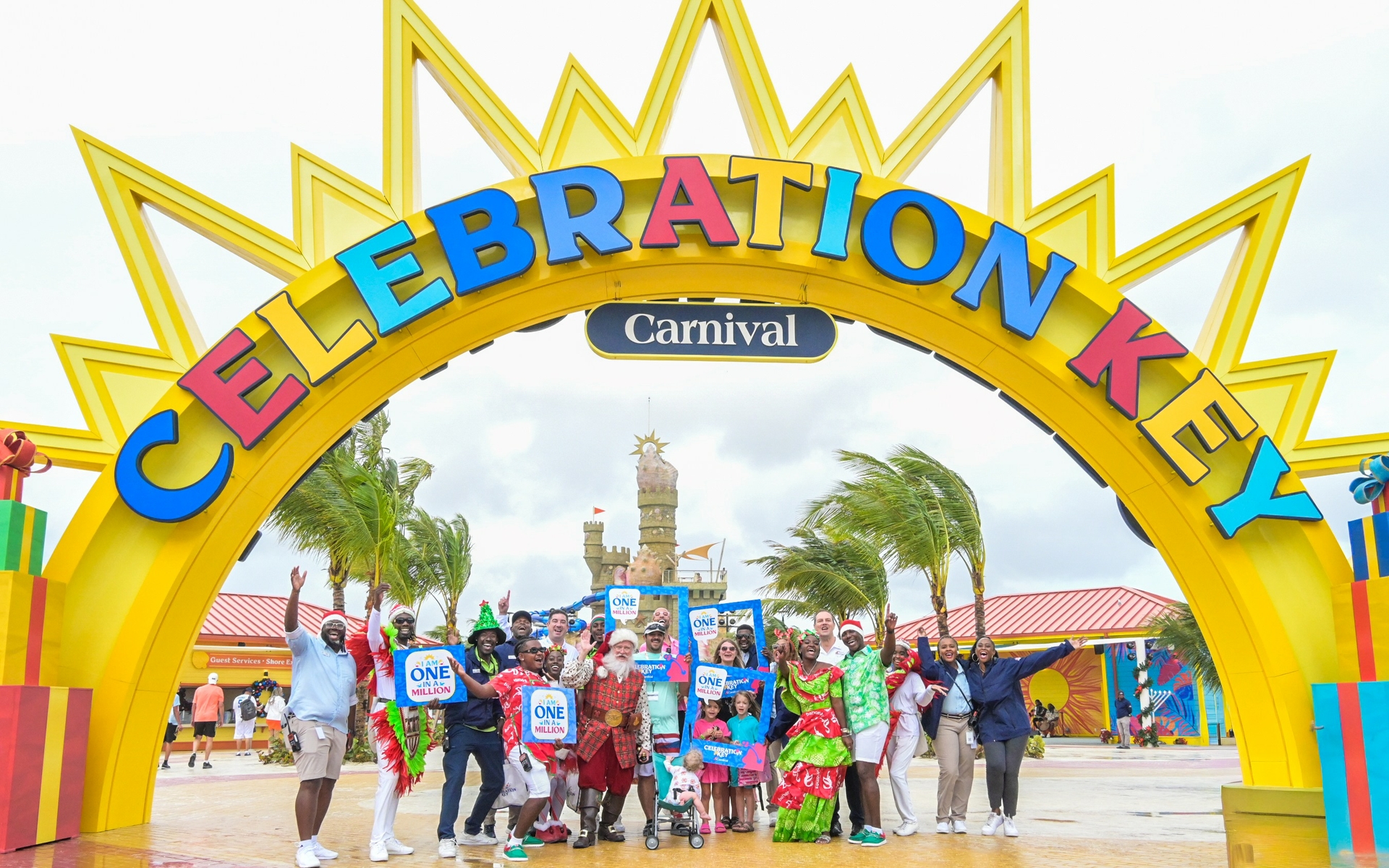Sexton family welcomed in Celebration Key as one-millionth guest, greeted with surprise celebration