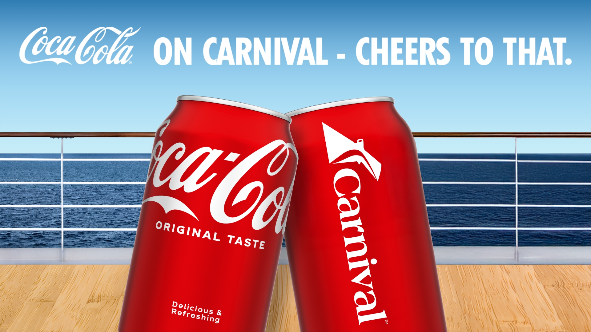 Carnival Cruise Line and The Coca-Cola Company are getting back together!