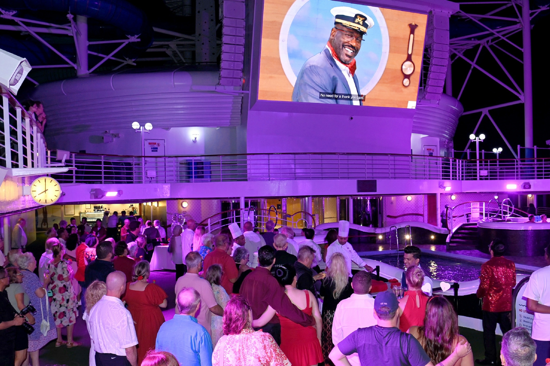Carnival Cruise Line celebrates love with largest vow renewal at sea