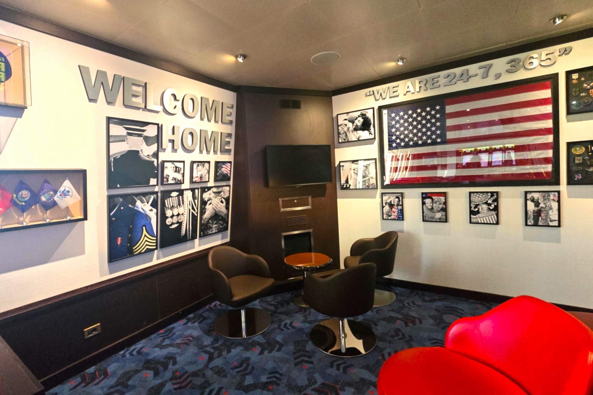 Heroes Bar & Lounge now on Carnival Conquest