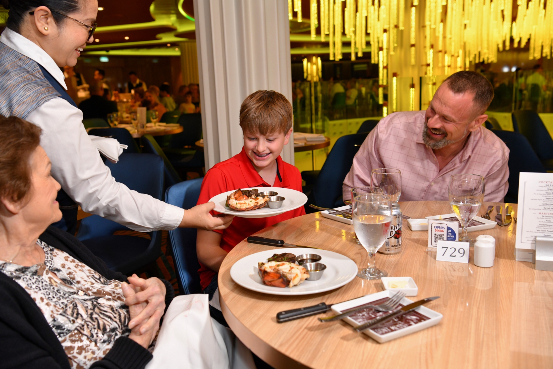 Carnival Cruise Line Rolls Out Express Dining, Giving Guests More Time to Enjoy Their Vacation (Image at LateCruiseNews.com - March 2026)