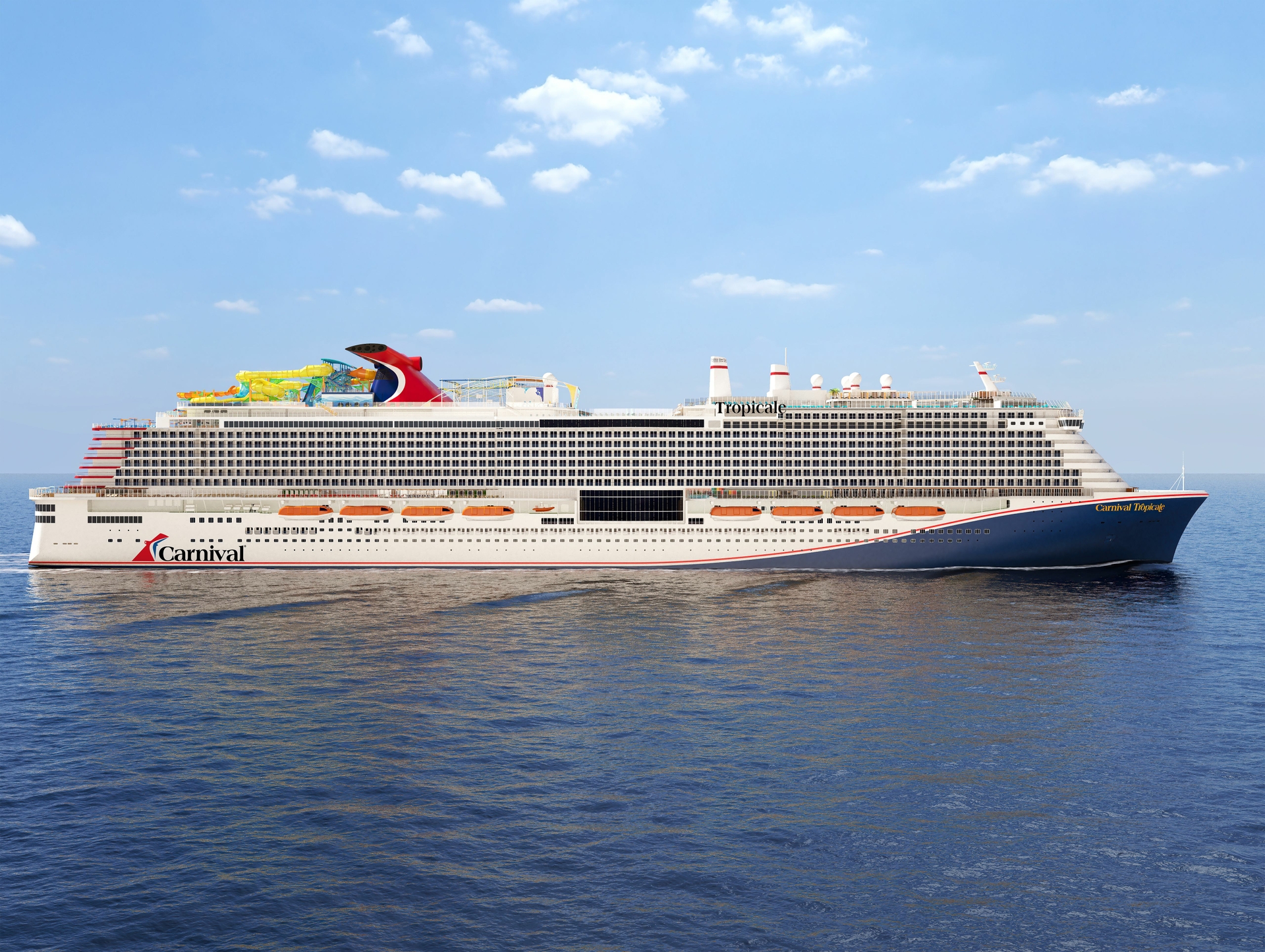 Carnival Tropicale begins sailing in 2028