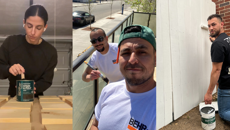 DIYers Bring BEHR Home