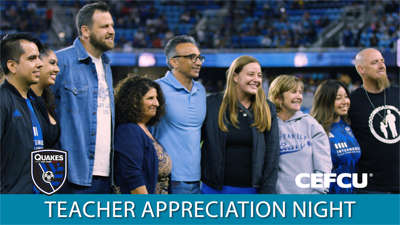 San Jose Earthquakes Teacher Appreciation Night 2025 thumbnail
