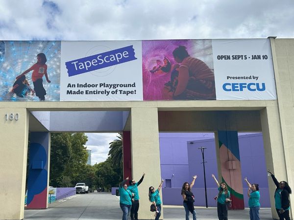 CEFCU Employees Help Build TapeScape Exhibit in San Jose thumbnail