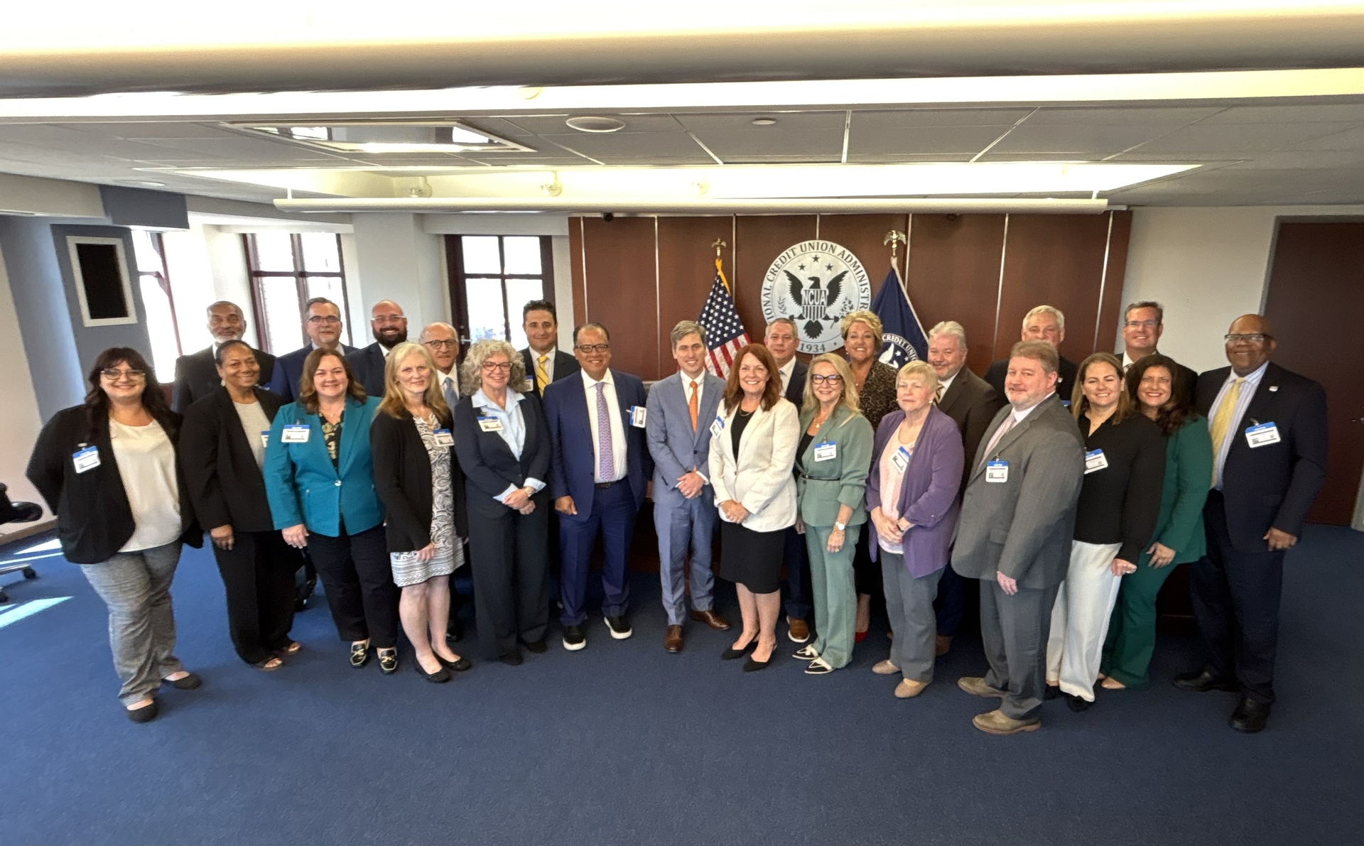 Hike the Hill 2026 - Photo with NCUA Chair