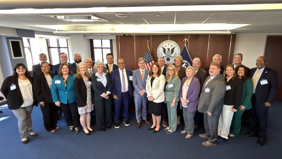 Hike the Hill 2026 - Photo with NCUA Chair