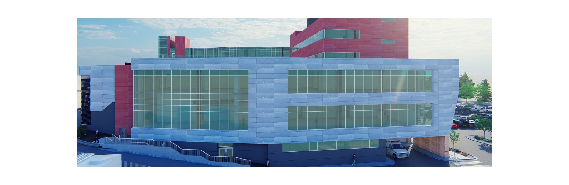Expansion Render 4 | UNM Comprehensive Cancer Center