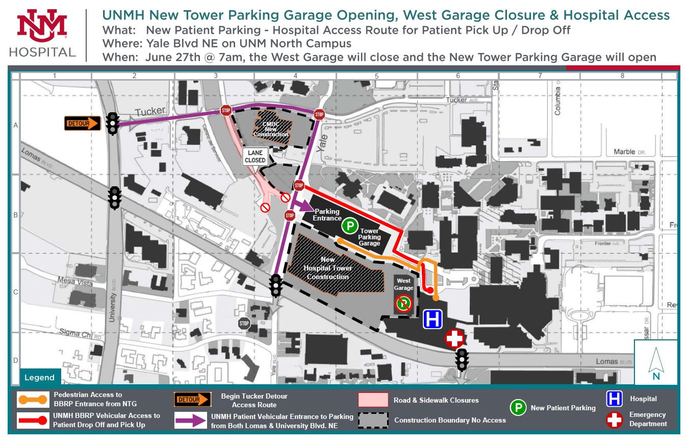 Unmh Map Room to Move | UNM HSC Newsroom