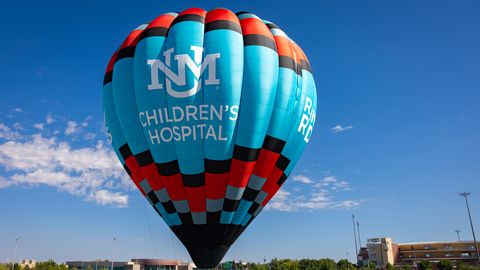 Hope Rising: UNM Children’s Hospital Hot Air Balloon Joins Rainbow Ryders Fleet for 2026 Balloon Fiesta