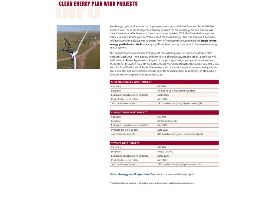 Eastern Plains Wind Projects Info Sheet thumbnail