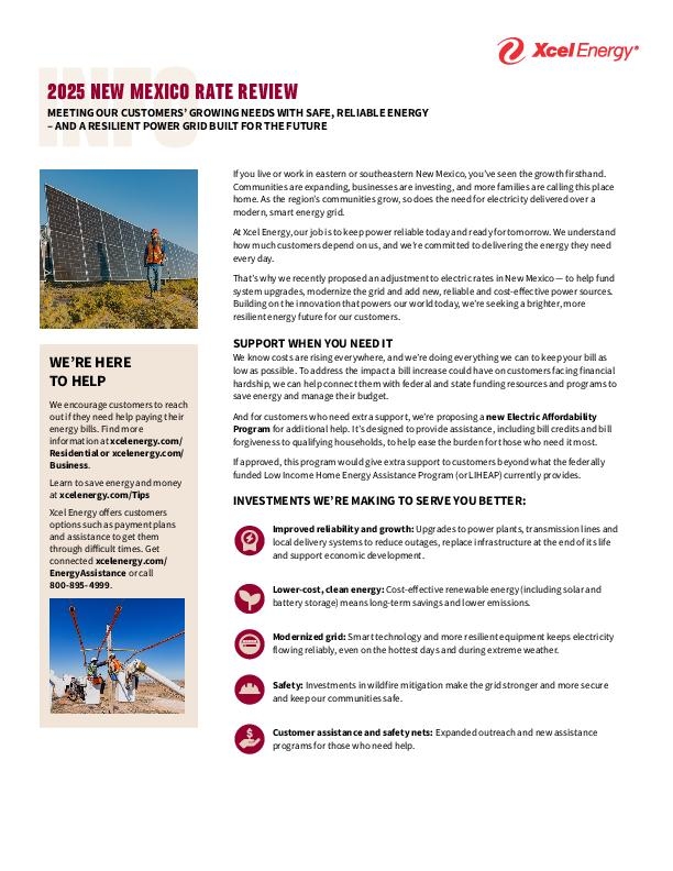 New Mexico Electric Rate Review