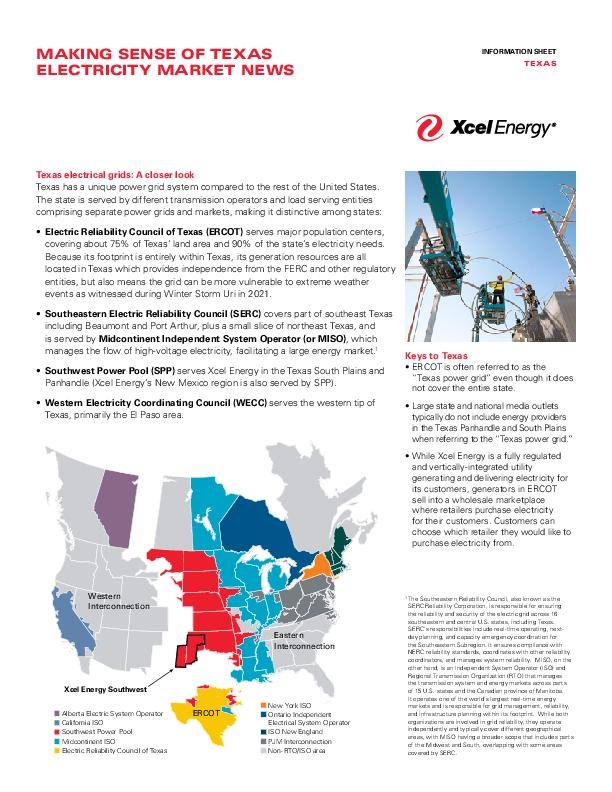Making Sense of Texas Electricity Markets