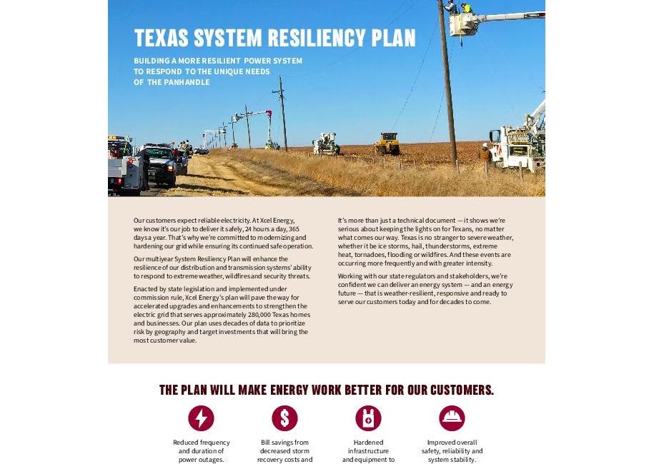Texas System Resiliency Plan thumbnail