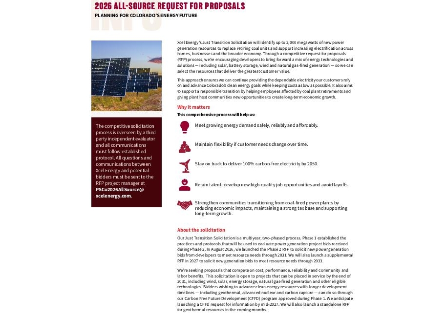 Colorado All-Source Request for Proposals thumbnail