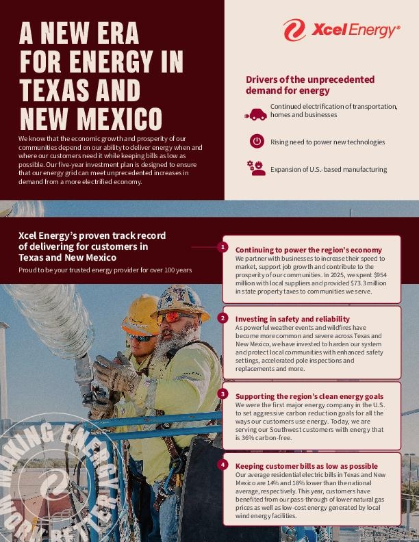 Texas - New Mexico Investment Plan Info Sheet
