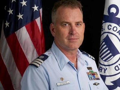 Jerry Stockham in USCG Aux Uniform