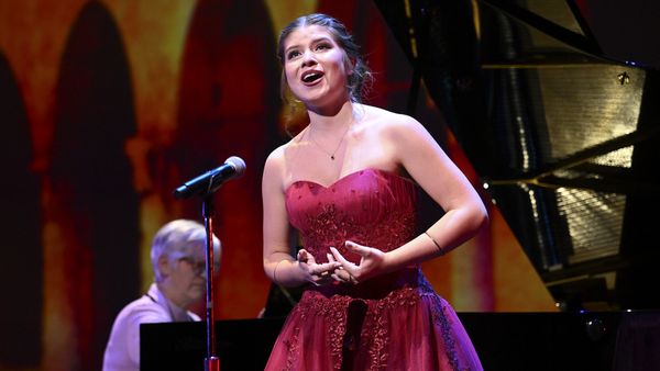The Music Center's Spotllight Grand Prize Finalist Classical Voice Madison Becerra - Photo by John McCoy for The Music Center