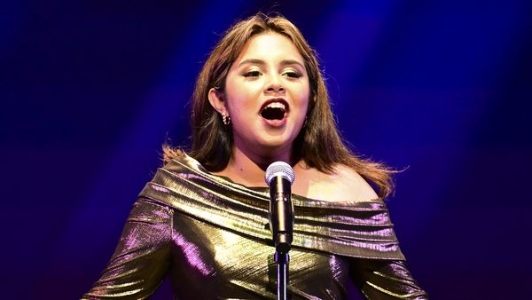 The Music Center's Spotllight Grand Prize Finalist Non-Classical Voice Elina Ghosh - Photo by John McCoy for The Music Center