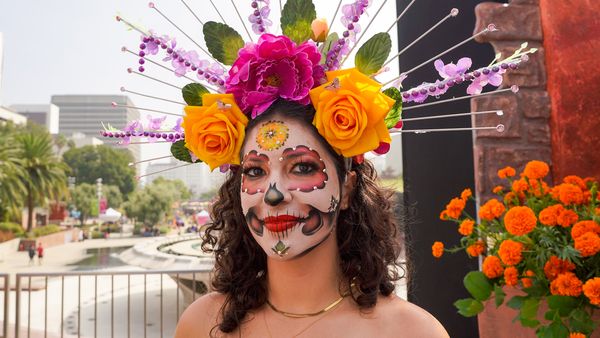 Gloria Molina Grand Park's Downtown Día de los Muertos Opening Day- Photo by Asha Moné for Gloria Molina Grand Park- 7