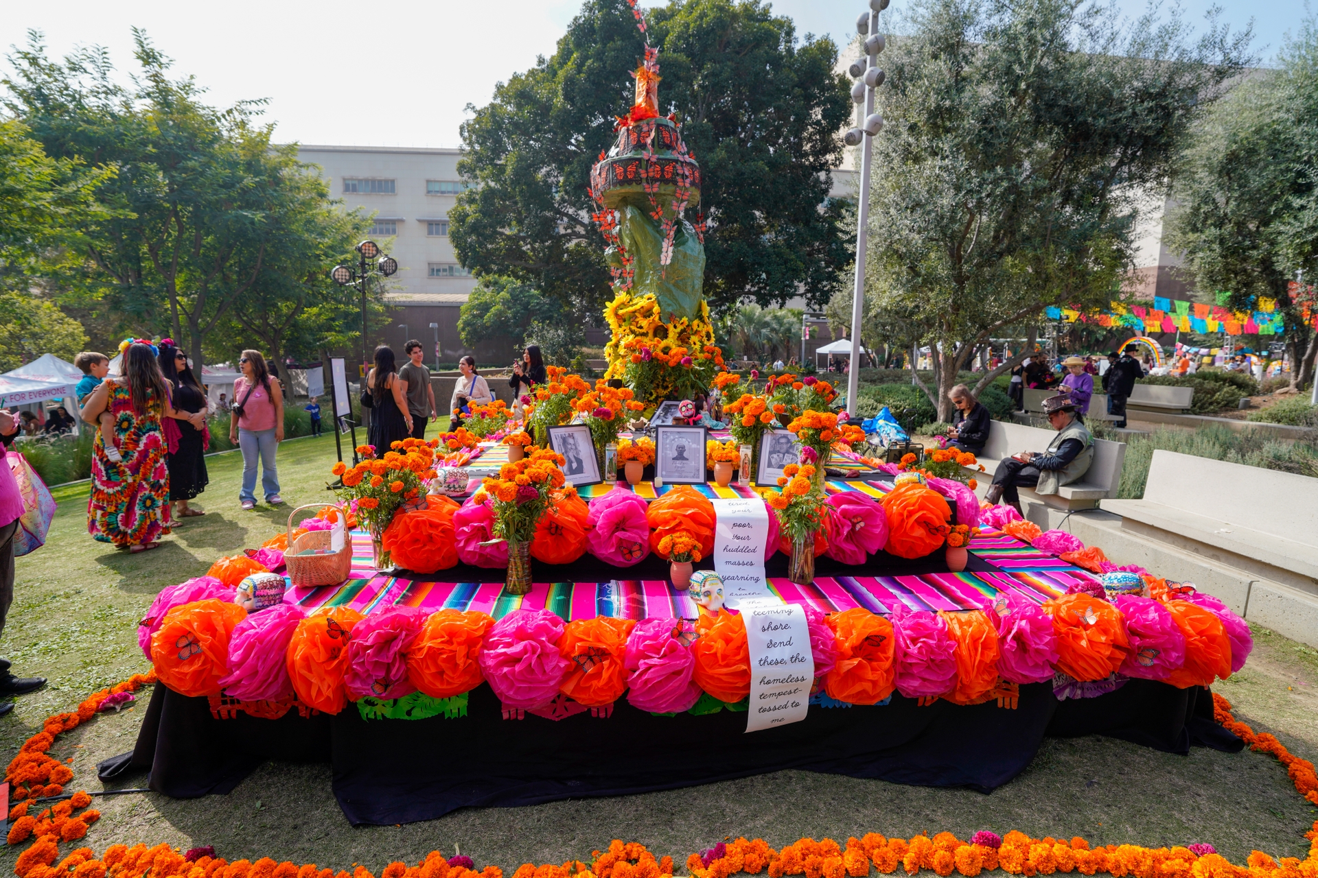 Gloria Molina Grand Parks Downtown Da de los Muertos Opening Day- Photo by Asha Mon for Gloria Molina Grand Park- 10