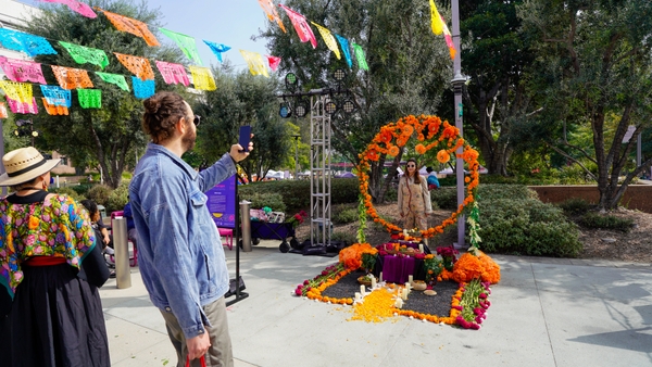 Gloria Molina Grand Parks Downtown Da de los Muertos Opening Day- Photo by Asha Mon for Gloria Molina Grand Park- 9